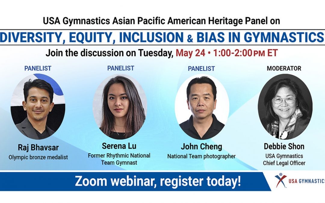 USA Gymnastics | USA Gymnastics to host Asian American and Pacific Islander-focused panel on diversity, equity and inclusion in gymnastics