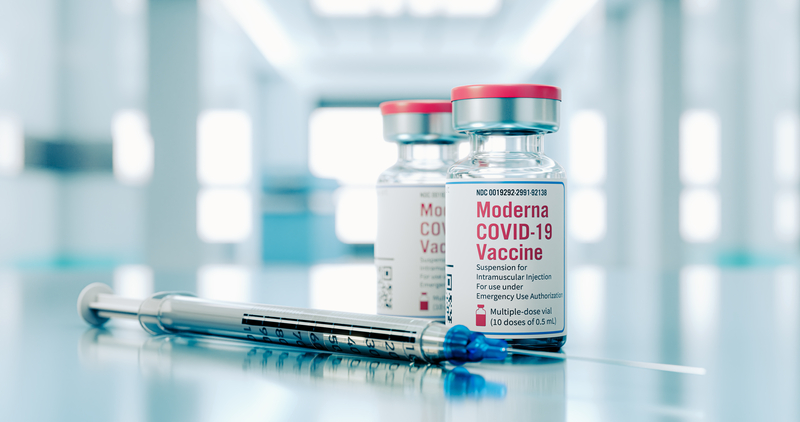 image of vaccines laying on the ground of a hospital defeted after the funding cut by RFK