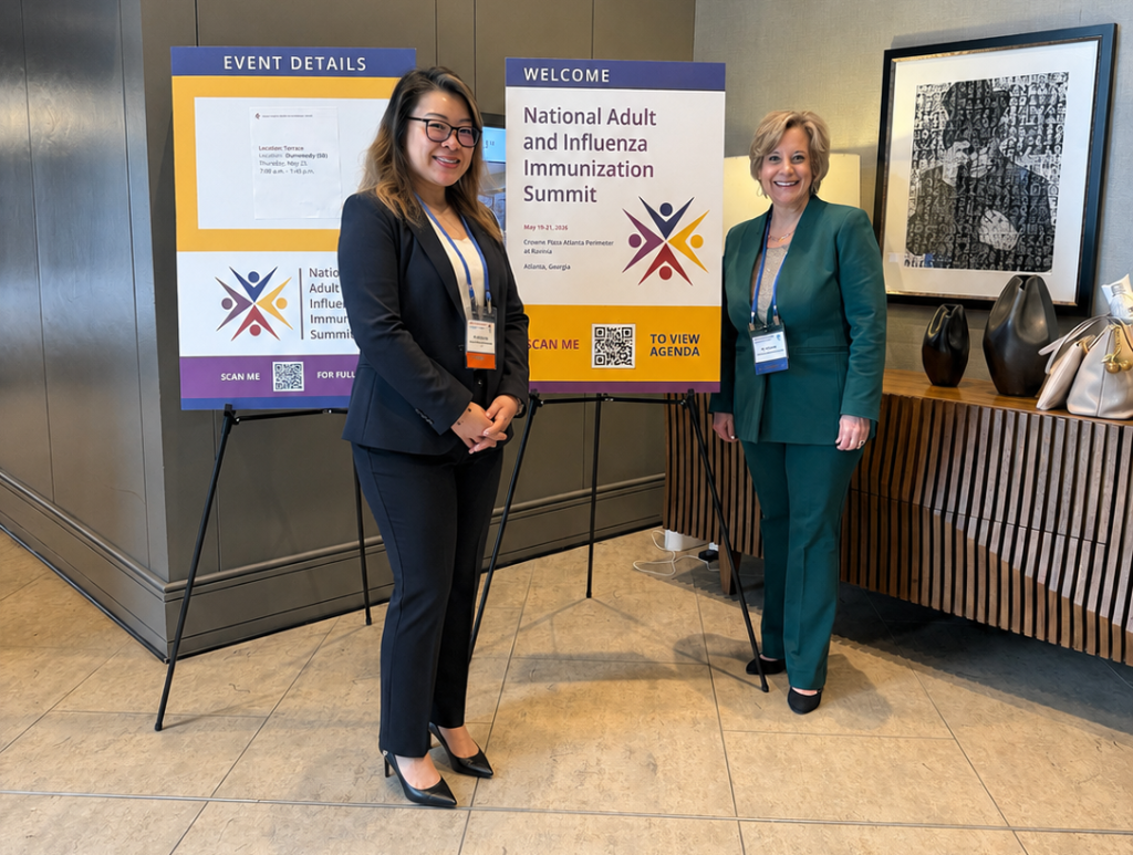 Michelle Lam, MBA, of NYC Health + Hospitals/Elmhurst & Amy Harris of NYC Health + Hospitals/Elmhurst