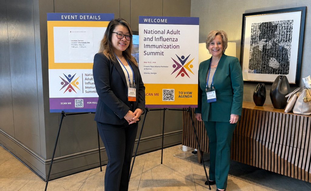 Michelle Lam, MBA, of NYC Health + Hospitals/Elmhurst & Amy Harris of NYC Health + Hospitals/Elmhurst