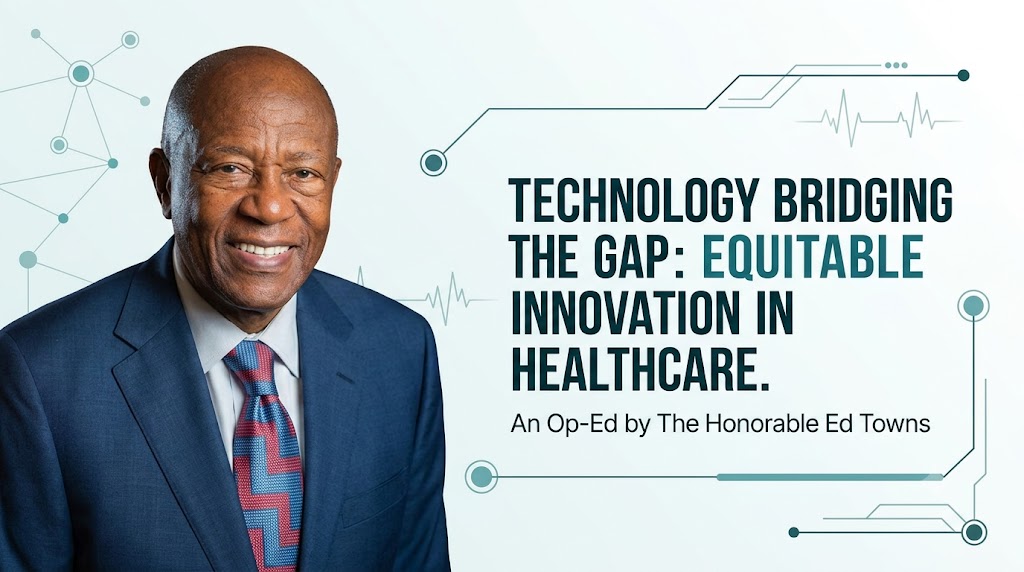 Healthcare professional using artificial intelligence and digital health technology to improve patient outcomes and advance health equity in African American communities.